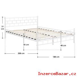 Kovov postel Malta 180 x 200 cm | bl