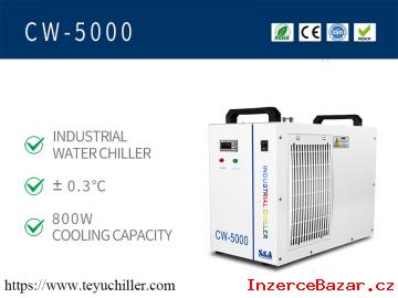 vodn chladi CW-5000 pre CO2 laser