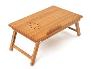 Bambusov stolek pod notebook-nov