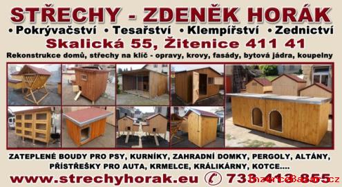Bouda pro psa ZATEPLENÁ / kurník / kotec