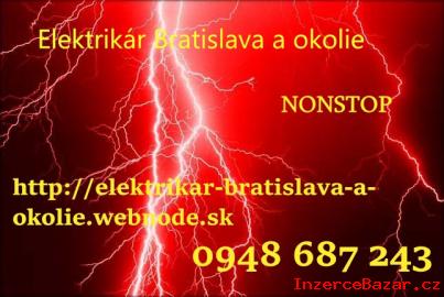 Elektrikr Bratislava a okolie-NONSTOP