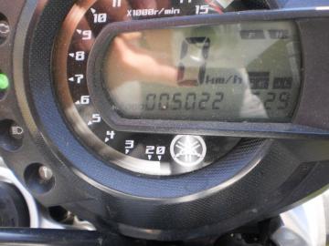 Yamaha FZ6 n - najeto 5022 km