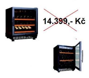 VINOTÉKA DVOUZÓNOVÁ 103 LITRŮ
