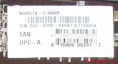 Grafick karta MSI N560GTX-Ti Hawk