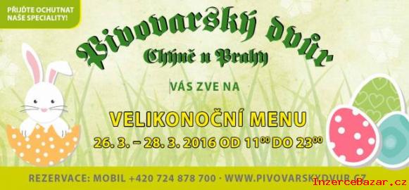 Vyhlen velikonon menu - Pivovarsk dvr