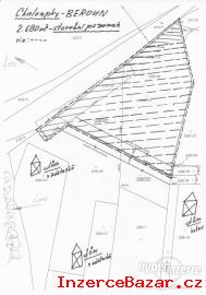 Prodej stavebnho pozemku 2680m2 Berouns