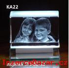 Foto 2D, 3D laser crystal, kitl, sklo