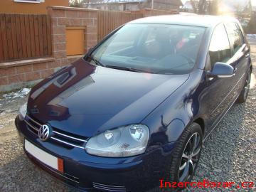 VW Golf V, 1. 9TDi, 77kW, krsn auto!!