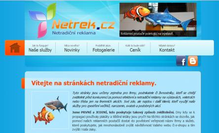 Netrek. cz-netradin reklama na veletrh