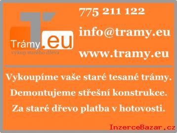 Vykoupme vae star tesan trmy od 5m3