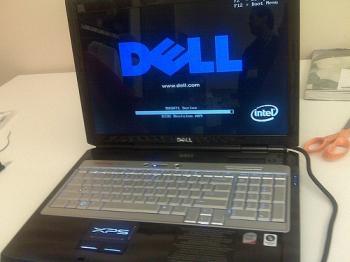 New dell xps m1710 laptop 2 33 ghz t7600