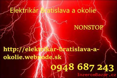 elektrikr Bratislava a okolie-NONSTOP