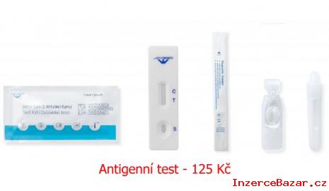 Antigenn testy skladem cena 125 K