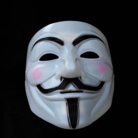 Maska Guy Fawkes V jako Vendeta Anonymou